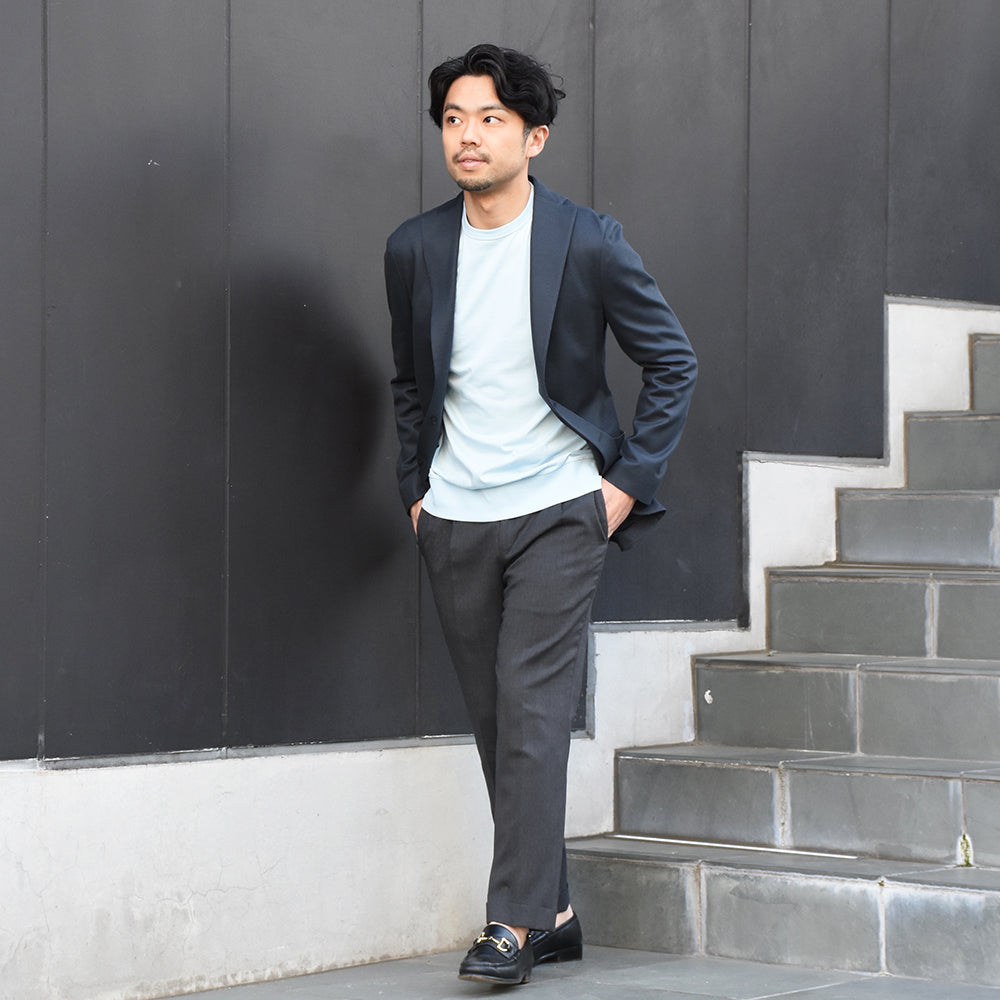身長167cm・体重61kg、着用サイズXS