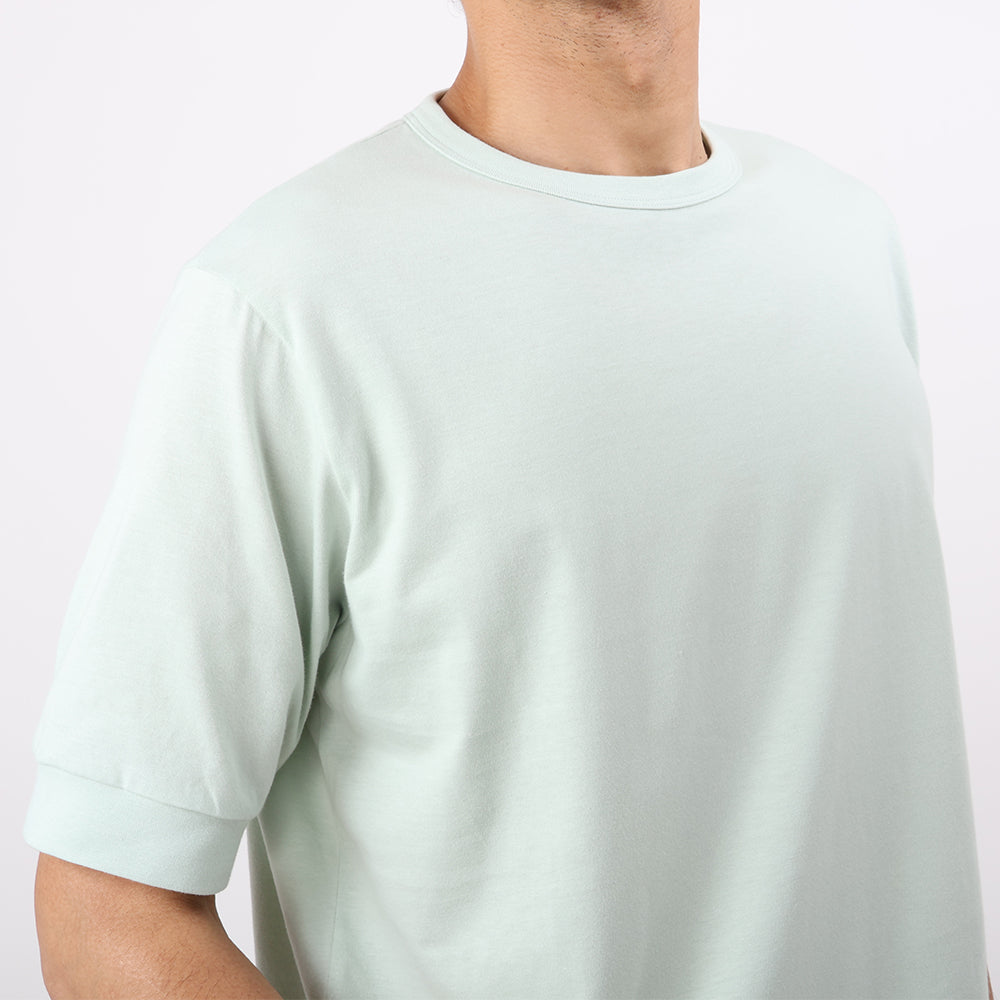 アンティーチポ / スムースコットン クルーネック ショートスリーブ Tシャツ/NEBBIOLO/smooth