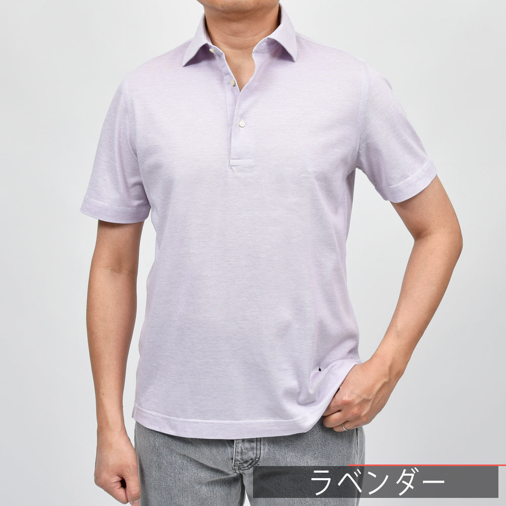 GUY ROVER(ギ ローバー) guji/ring別注ウォッシュドコットン鹿の子S/Sポロ 3850PC235-551500