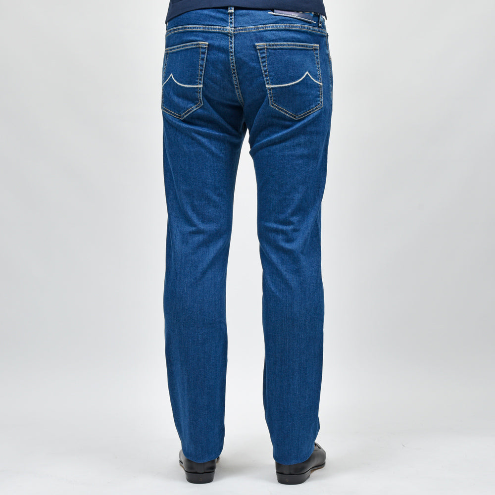JACOB COHEN(ヤコブコーエン) NICKニック Resort Collection ウォッシュドコットンストレッチテーパードフィットデニム 226-32252