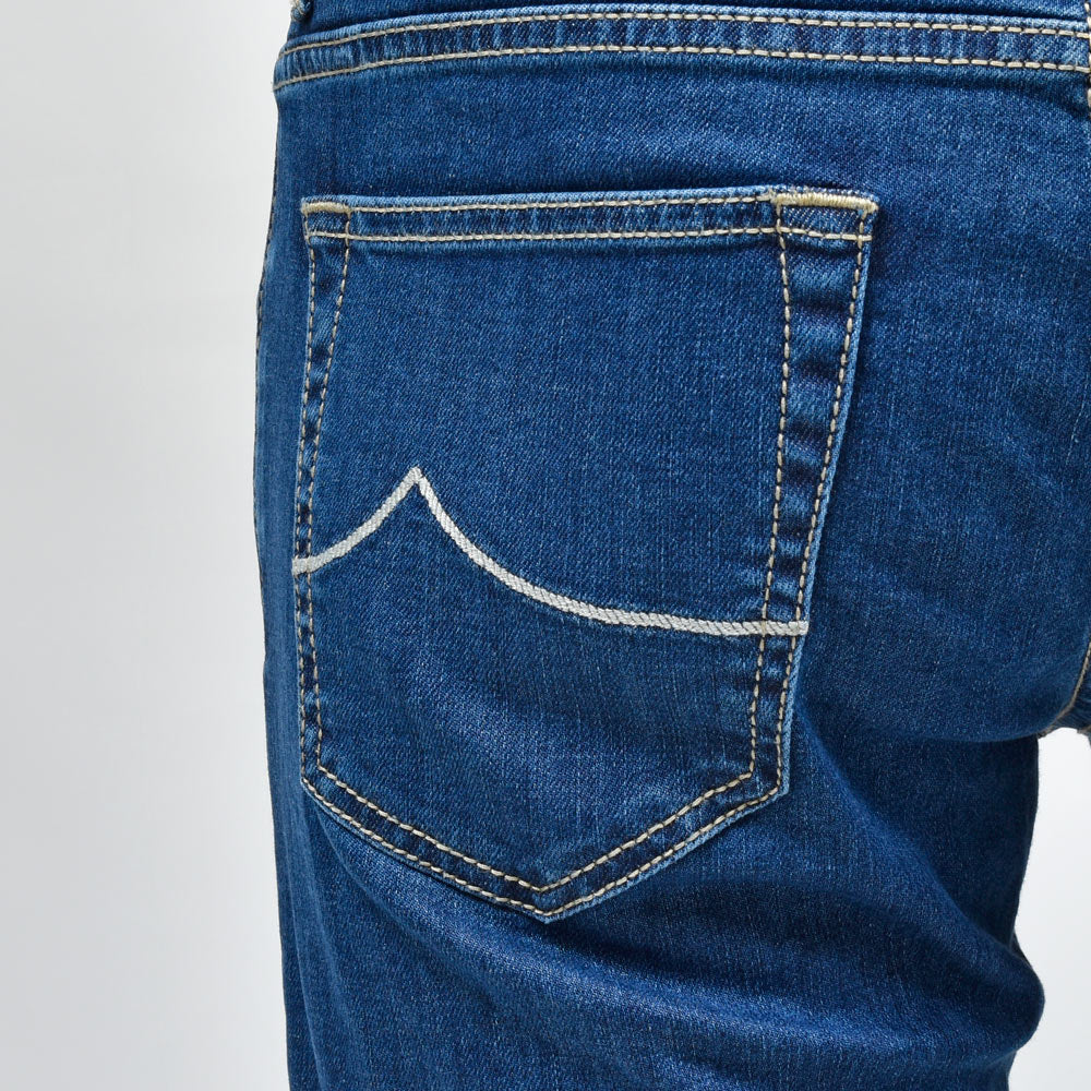 JACOB COHEN(ヤコブコーエン) NICKニック Resort Collection ウォッシュドコットンストレッチテーパードフィットデニム 226-32252