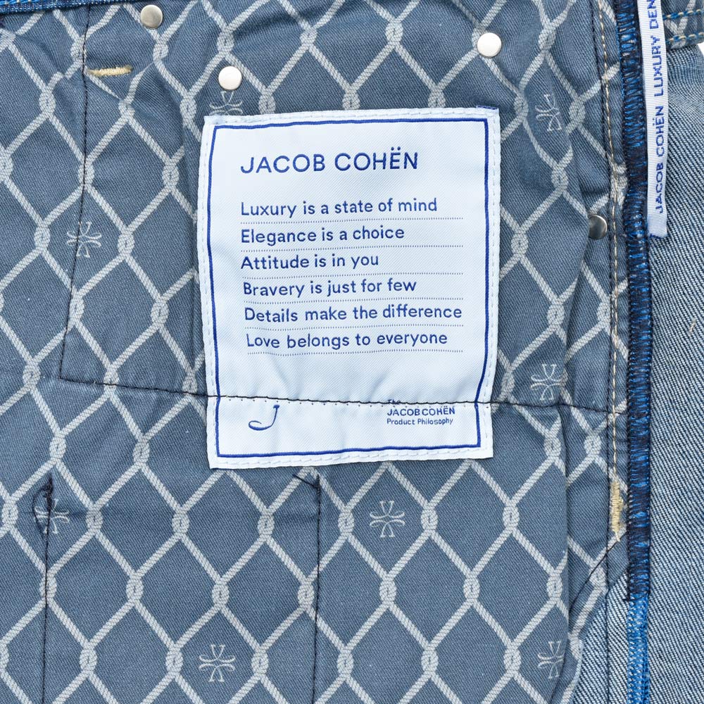 JACOB COHEN(ヤコブコーエン) NICKニック Resort Collection ウォッシュドコットンストレッチテーパードフィットデニム 226-32252