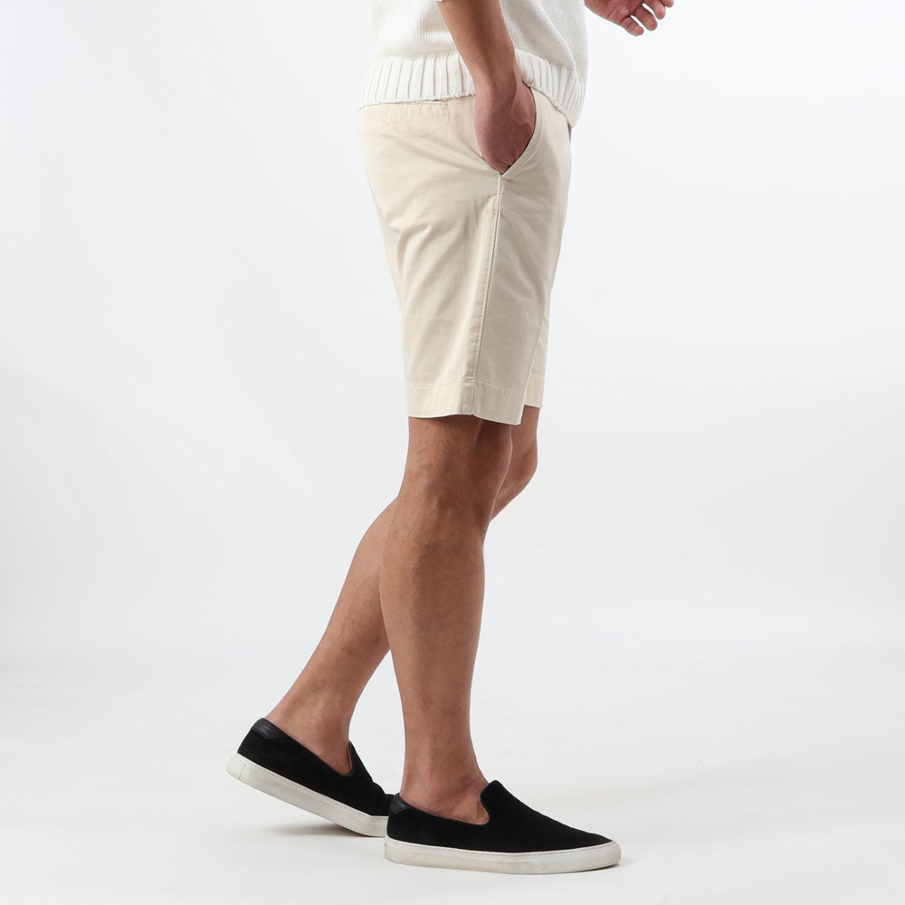 インコテックス / ストレッチ コットンライトギャバ ノープリーツ ショートパンツ/INCOTEX SLACKS/SLIM FIT/11S215 9664A