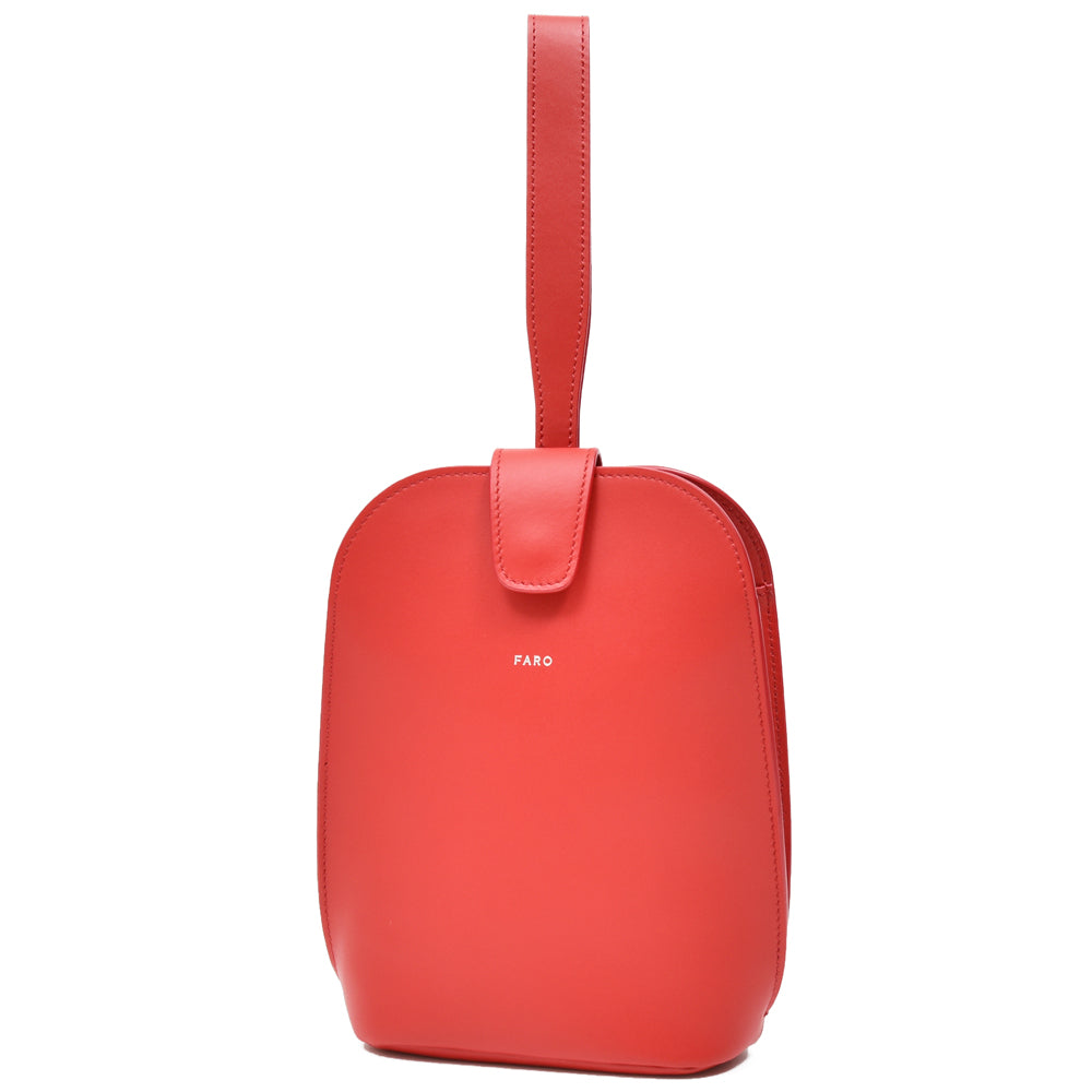 FARO(ファーロ) スムースレザー2WAYミニショルダーバッグ Calma Pouch Shell2/F2411G301