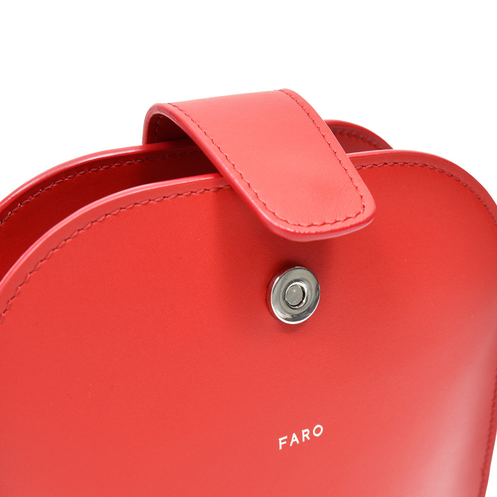 FARO(ファーロ) スムースレザー2WAYミニショルダーバッグ Calma Pouch Shell2/F2411G301