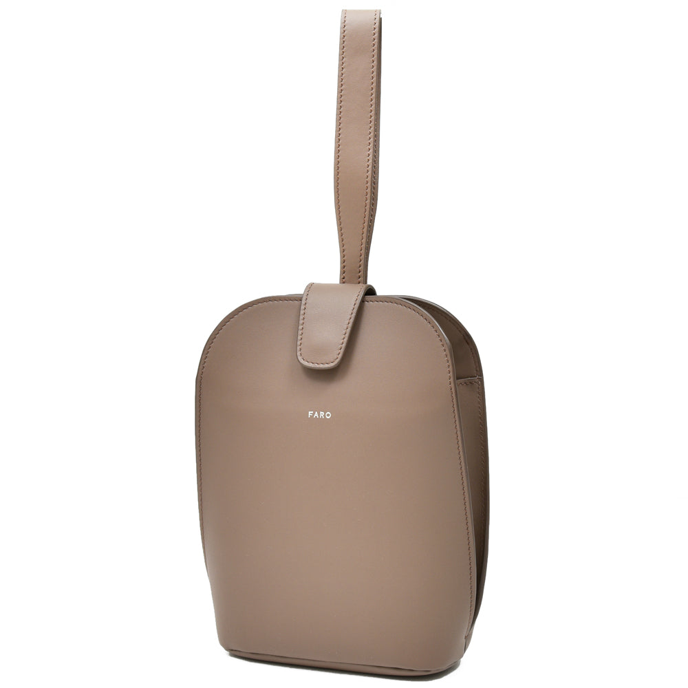 FARO(ファーロ) スムースレザー2WAYミニショルダーバッグ Calma Pouch Shell2/F2411G301