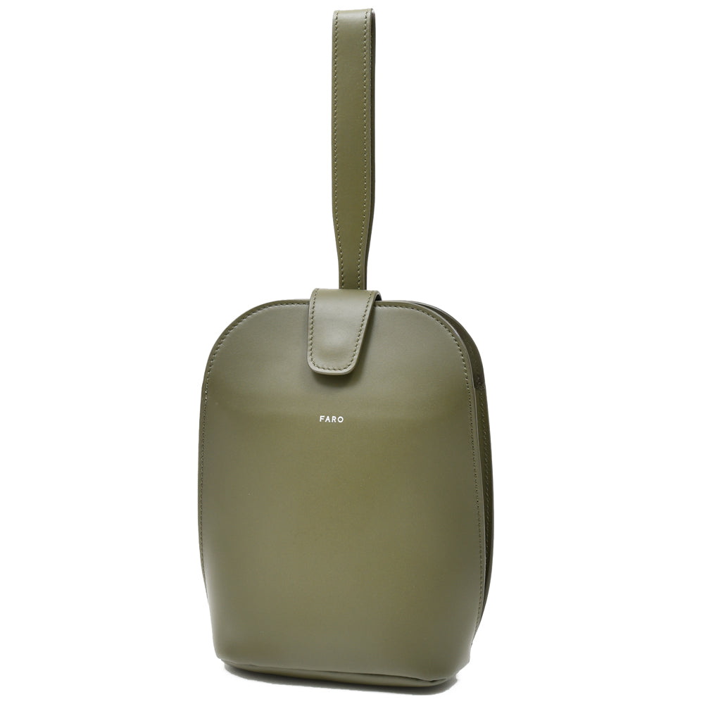 FARO(ファーロ) スムースレザー2WAYミニショルダーバッグ Calma Pouch Shell2/F2411G301