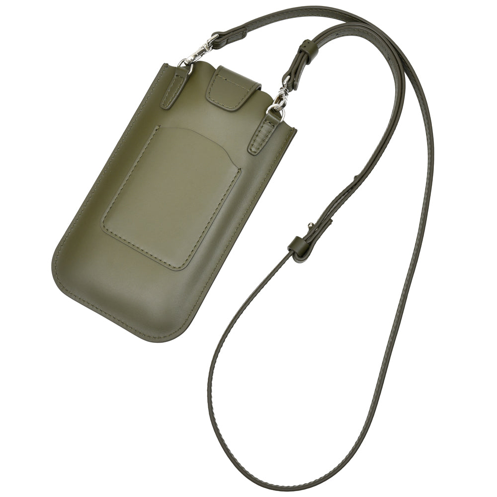 FARO(ファーロ) スムースレザースマートフォンショルダーバッグ Calma Phone Shoulder2/F2411G305