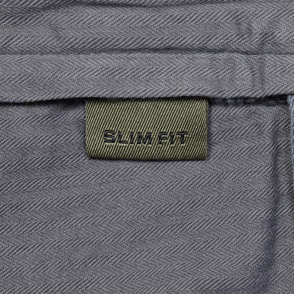 INCOTEX SLACKS(インコテックス スラックス) SLIM FIT ガーメントダイコットンリネンストレッチキャンバステーパードパンツ 470-31574(M)