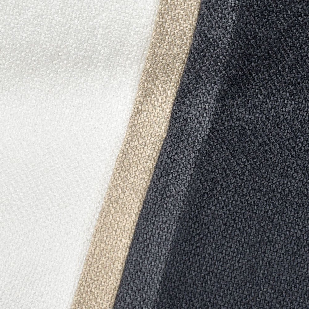 INCOTEX SLACKS(インコテックス スラックス) SLIM FIT ガーメントダイコットンリネンストレッチキャンバステーパードパンツ 470-31574(M)