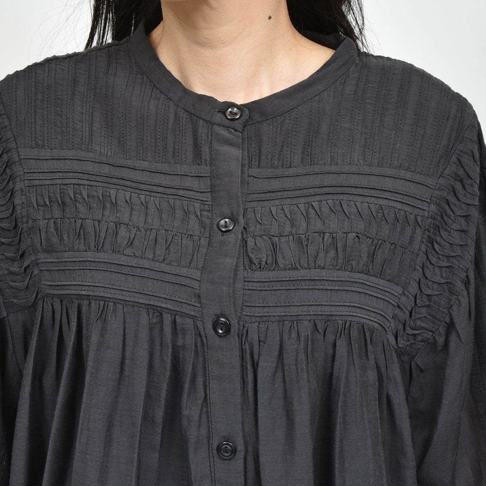 ISABEL MARANT(イザベル マラン) PLALIA HT0002FC コットンギャザーブラウス