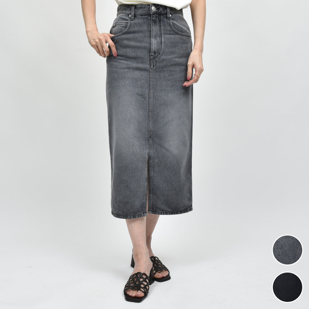 ISABEL MARANT(イザベル マラン) TILAURIA JU0045FB リヨセルコットンデニムスカート