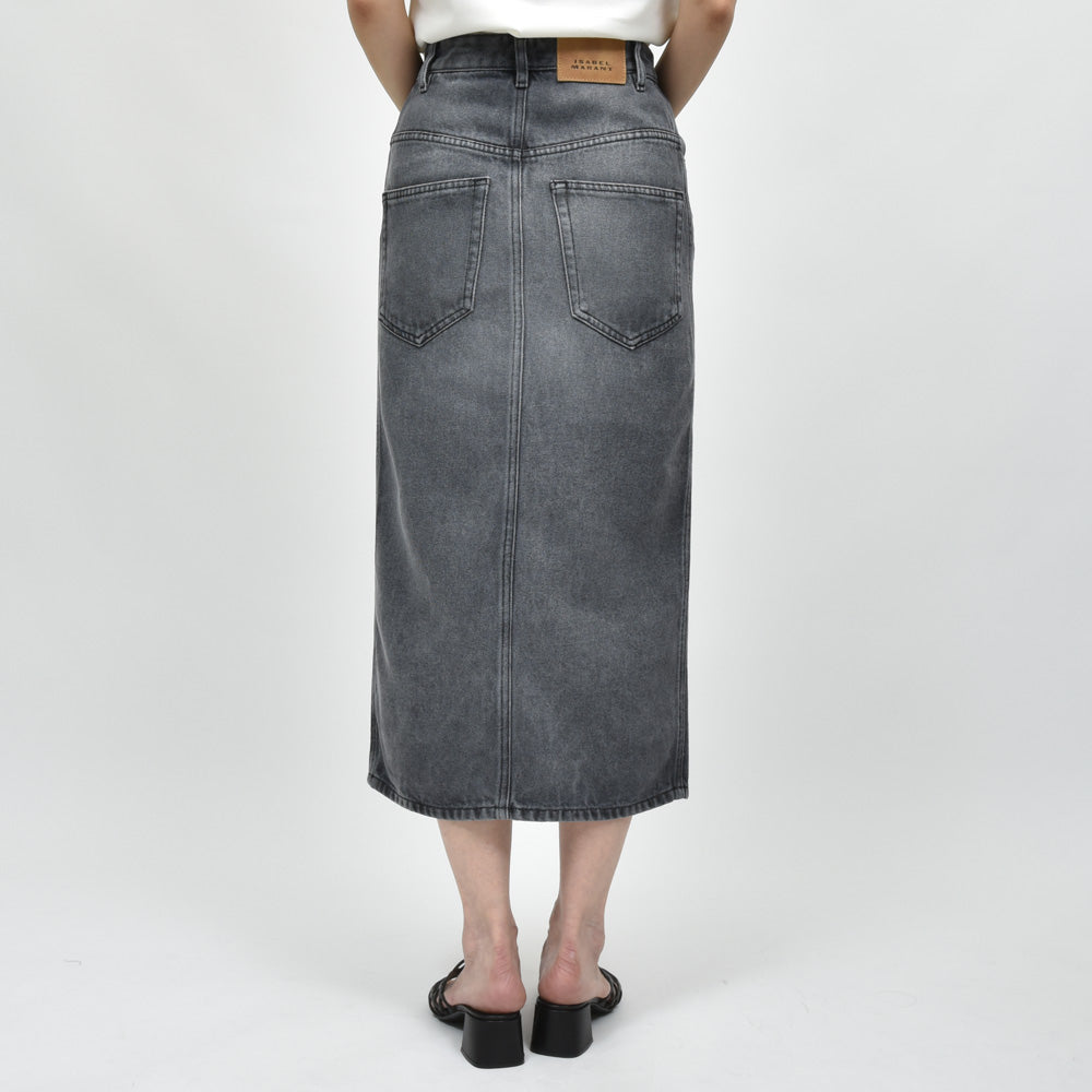 ISABEL MARANT(イザベル マラン) TILAURIA JU0045FB リヨセルコットンデニムスカート