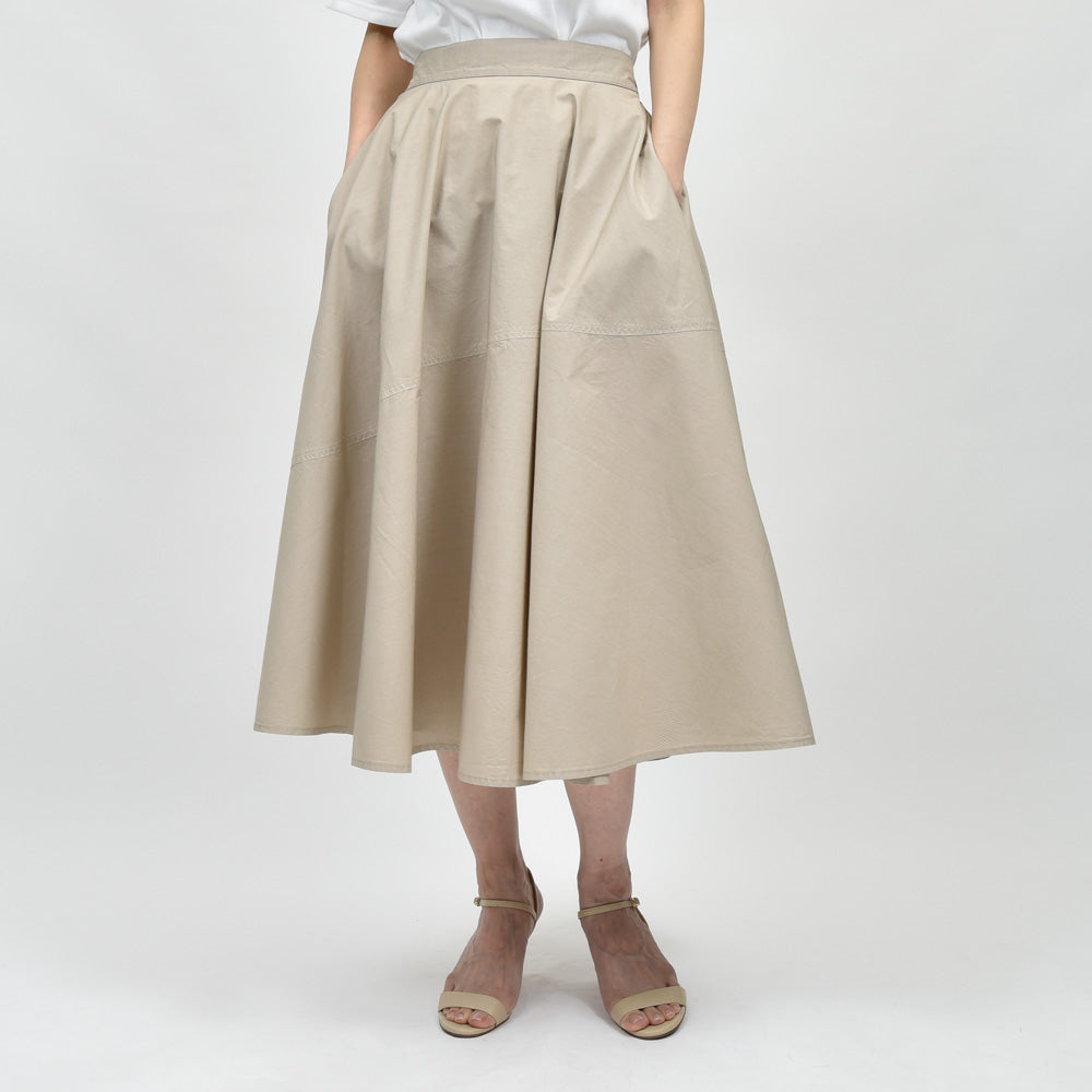 SCAGLIONE(スカリオーネ) DPT114 コットンポプリンスカート