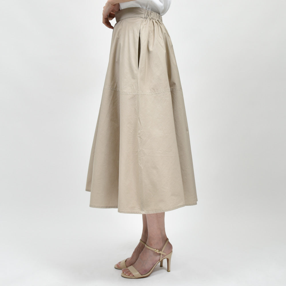SCAGLIONE(スカリオーネ) DPT114 コットンポプリンスカート