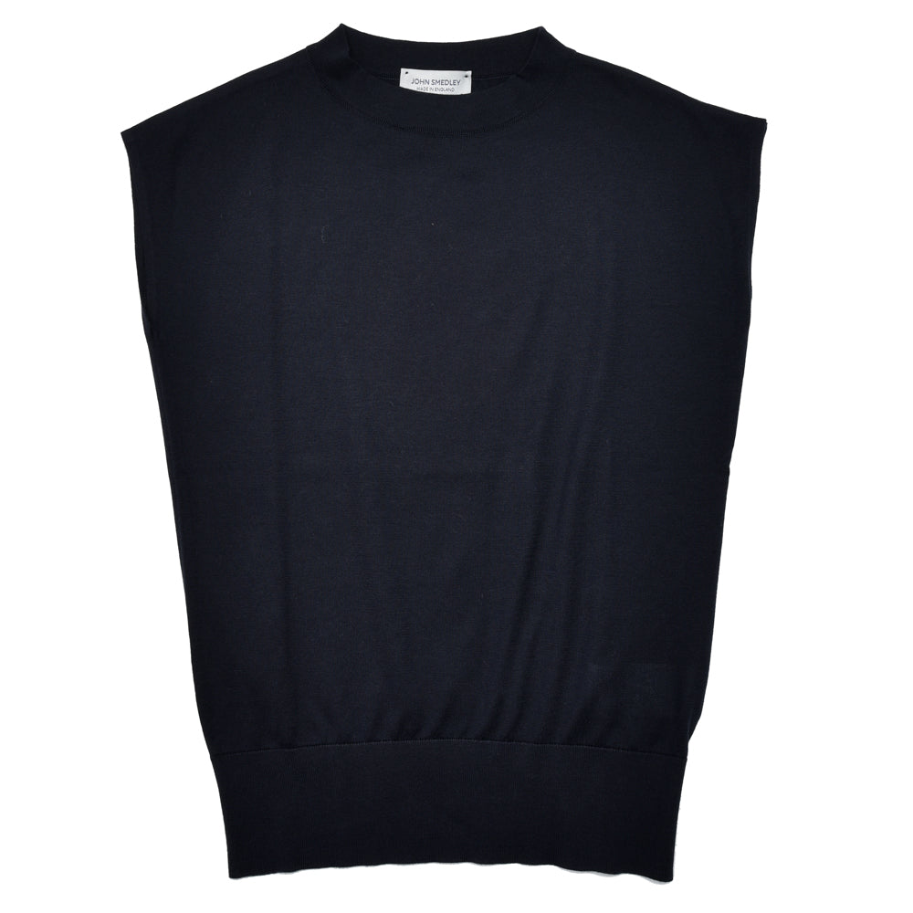 JOHN SMEDLEY(ジョンスメドレー) S4415 フレンチスリーブコットンニット