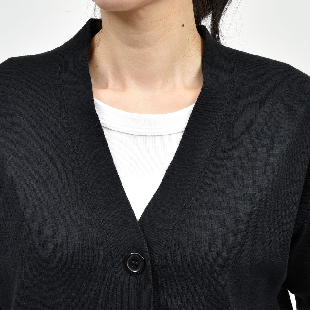 JOHN SMEDLEY(ジョンスメドレー) S4741 クロップドコットンニットカーディガン