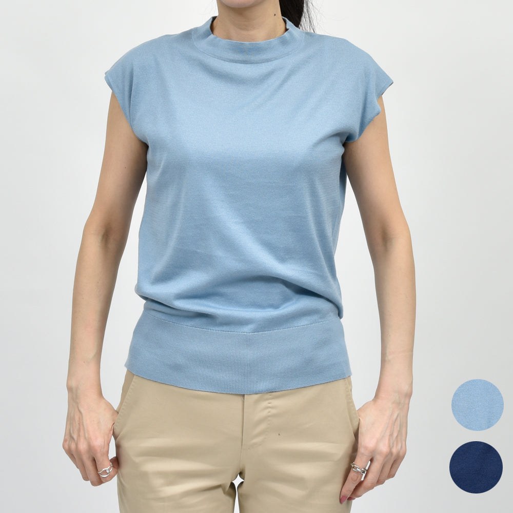 JOHN SMEDLEY(ジョンスメドレー) S4415 フレンチスリーブコットンニット