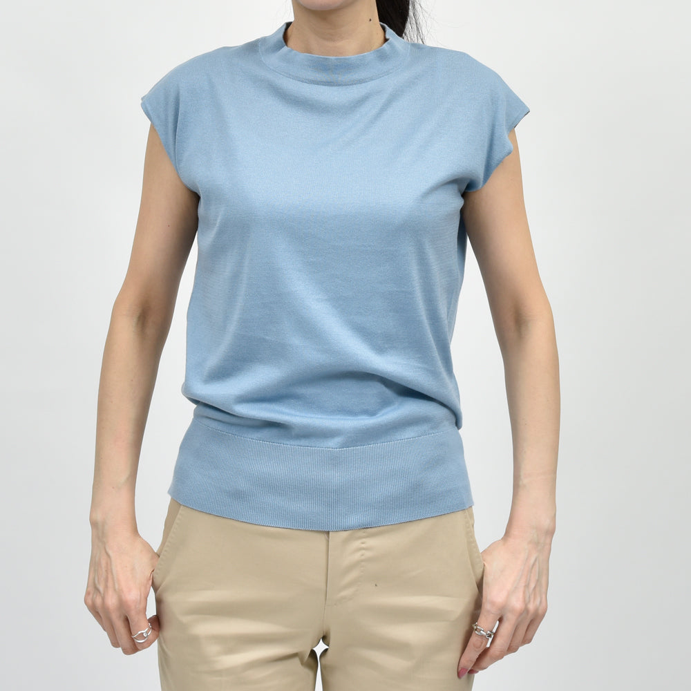 JOHN SMEDLEY(ジョンスメドレー) S4415 フレンチスリーブコットンニット
