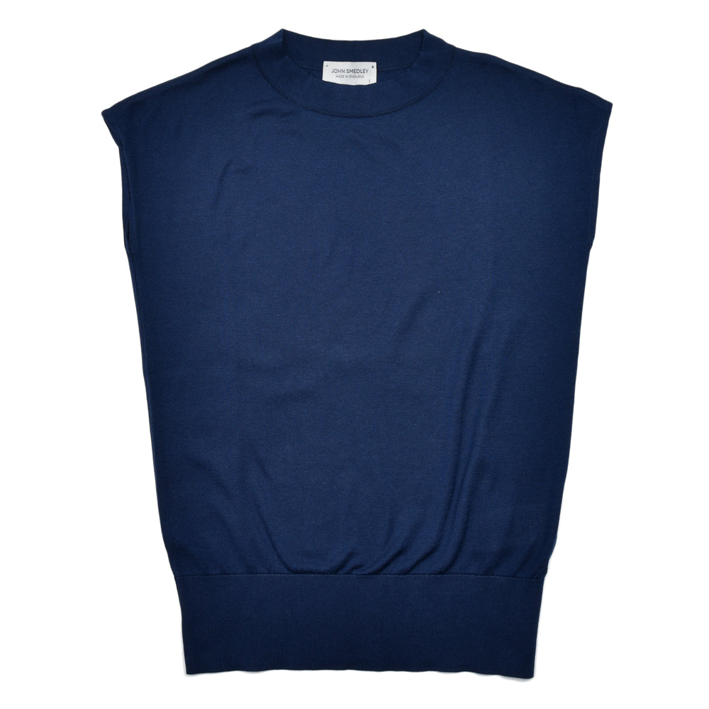 JOHN SMEDLEY(ジョンスメドレー) S4415 フレンチスリーブコットンニット