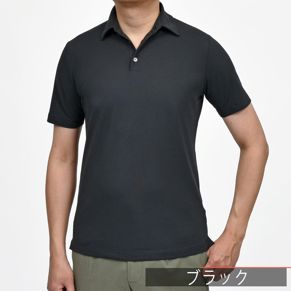 ZANONE(ザノーネ) アイスコットンクレープS/Sポロ POLO MC/SLIM FIT/815109/ZG380/34401(M)
