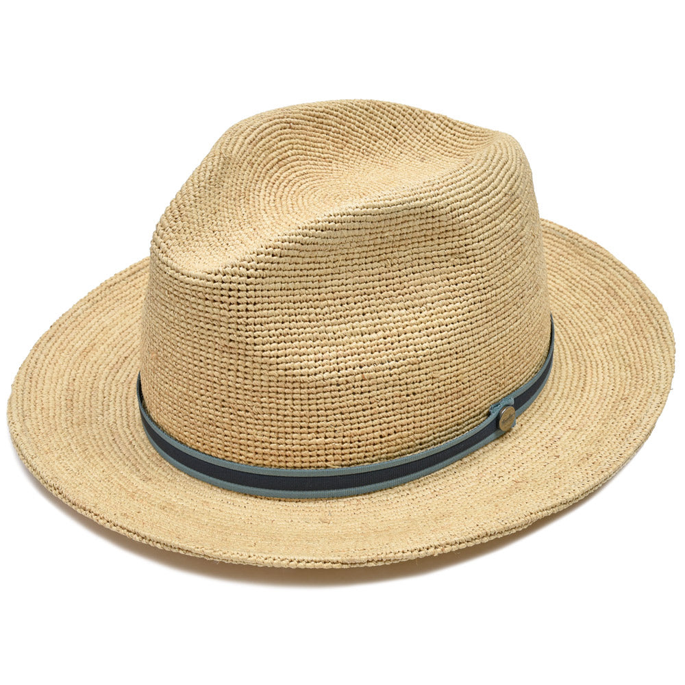 Borsalino(ボルサリーノ) ラフィアトラベルハット 141165