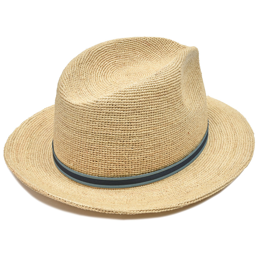 Borsalino(ボルサリーノ) ラフィアトラベルハット 141165