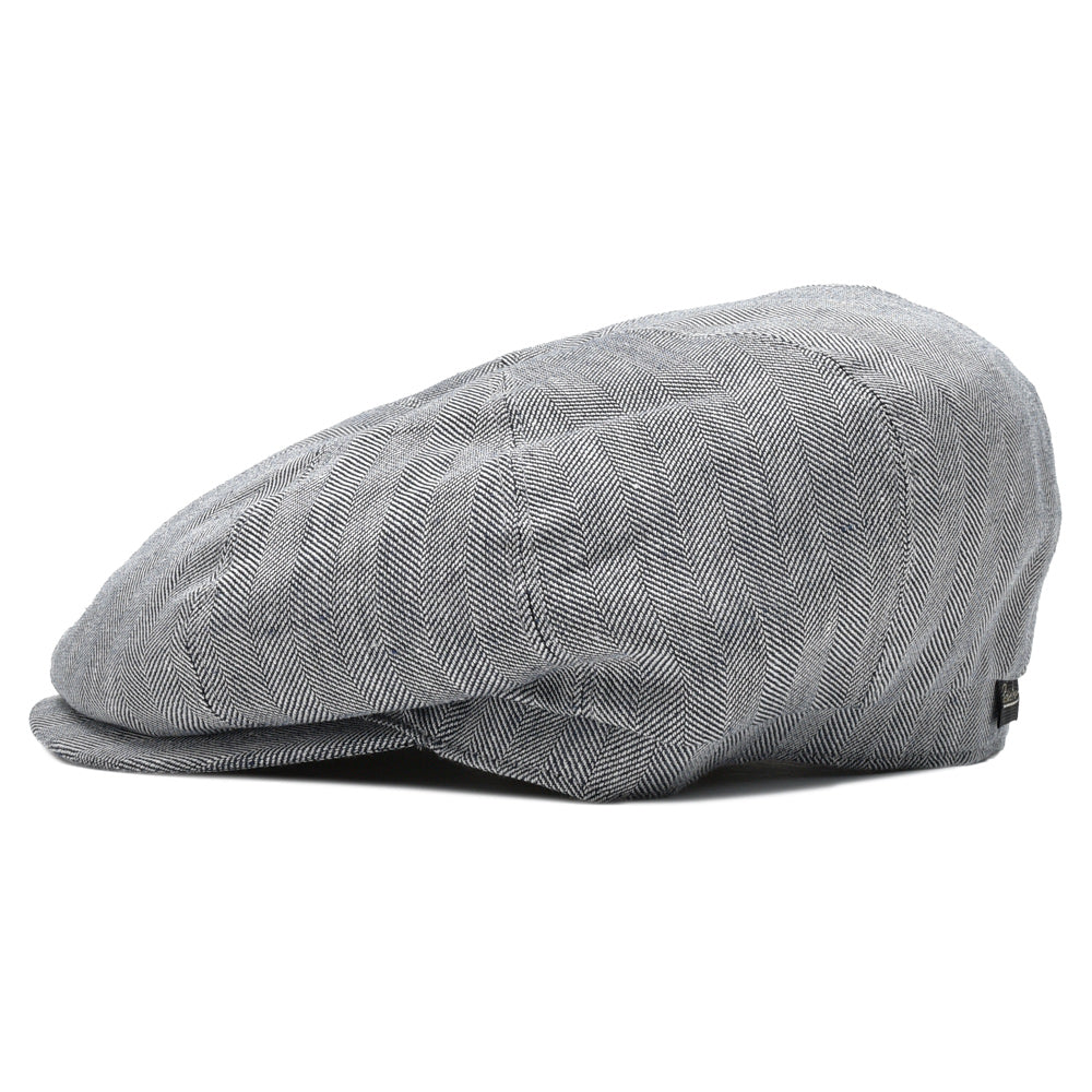 Borsalino(ボルサリーノ) 8パネルリネンコットンヘリンボーンハンチング B15120EC007