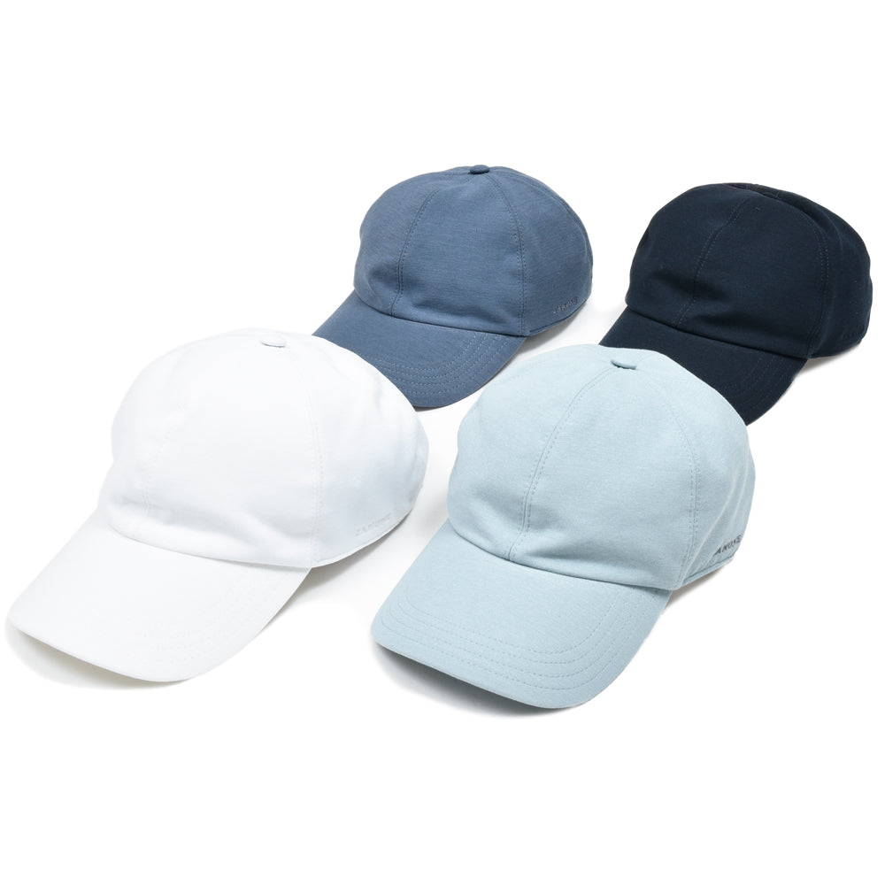 ZANONE(ザノーネ) アイスコットンクレープ6パネルキャップ BASEBALL/82B500/ZN382/38801(M)