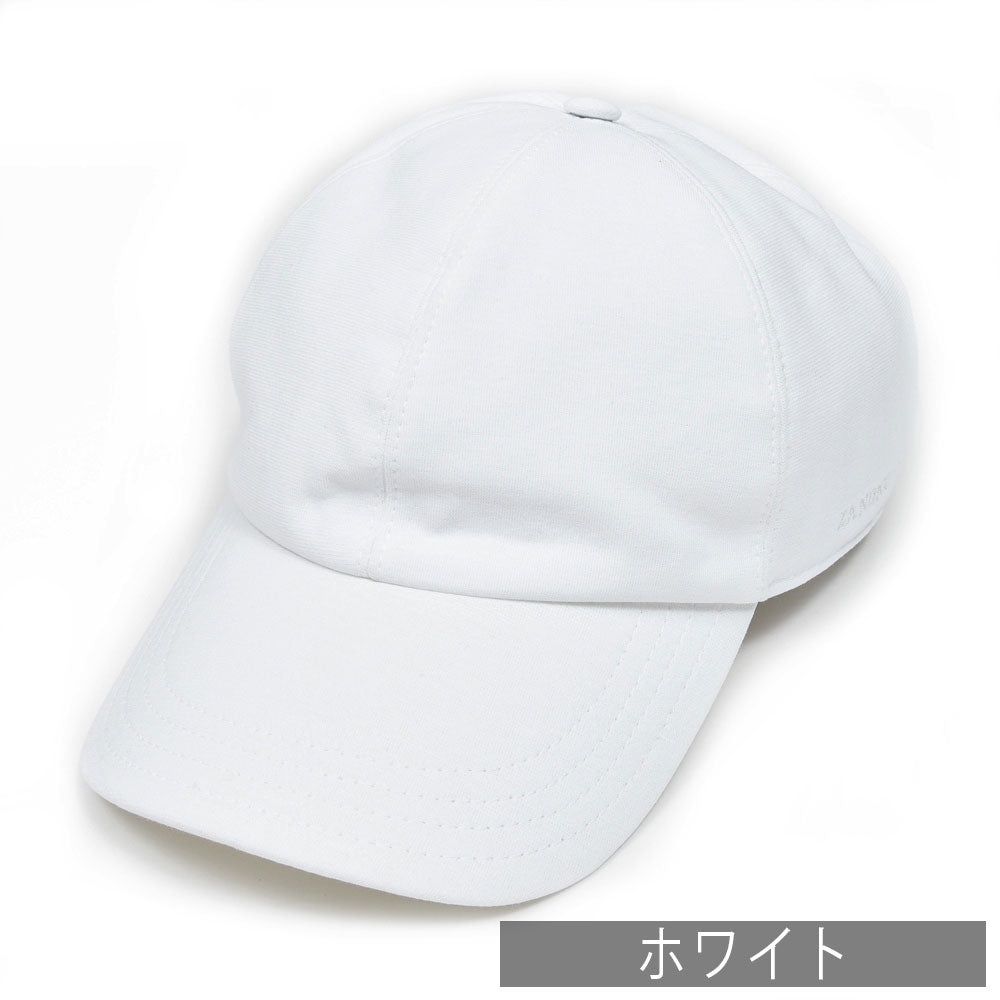 ZANONE(ザノーネ) アイスコットンクレープ6パネルキャップ BASEBALL/82B500/ZN382/38801(M)