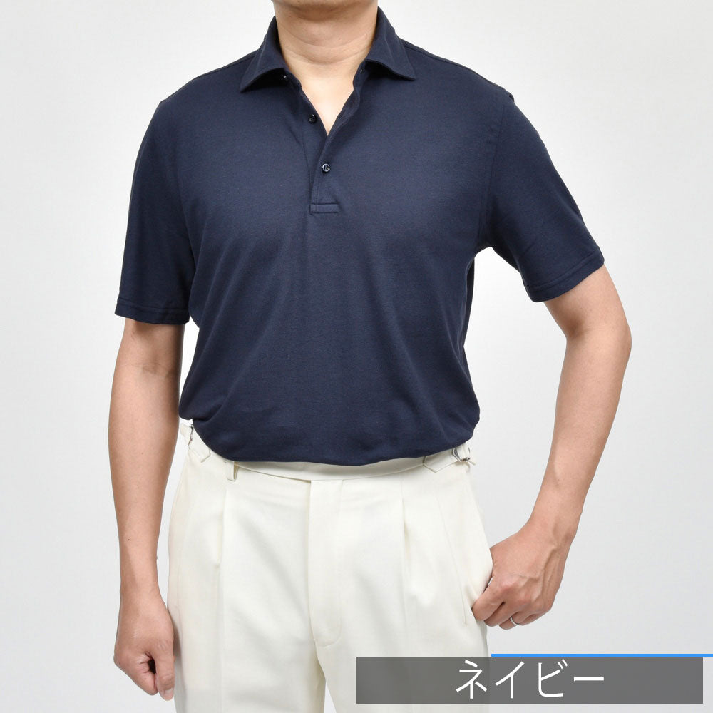 GUY ROVER(ギ ローバー) ウォッシュドコットンピケS/Sポロ 3850PC433-551504/551505