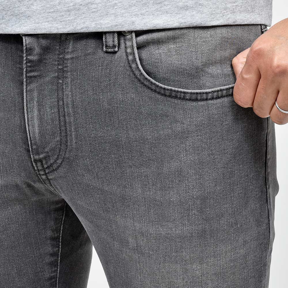 PT TORINO DENIM ピーティートリノデニム コットンレーヨンポリエステル ストレッチ ウォッシュド ブラックデニムパンツ SWING/SUPERSLIM FIT/OA3130