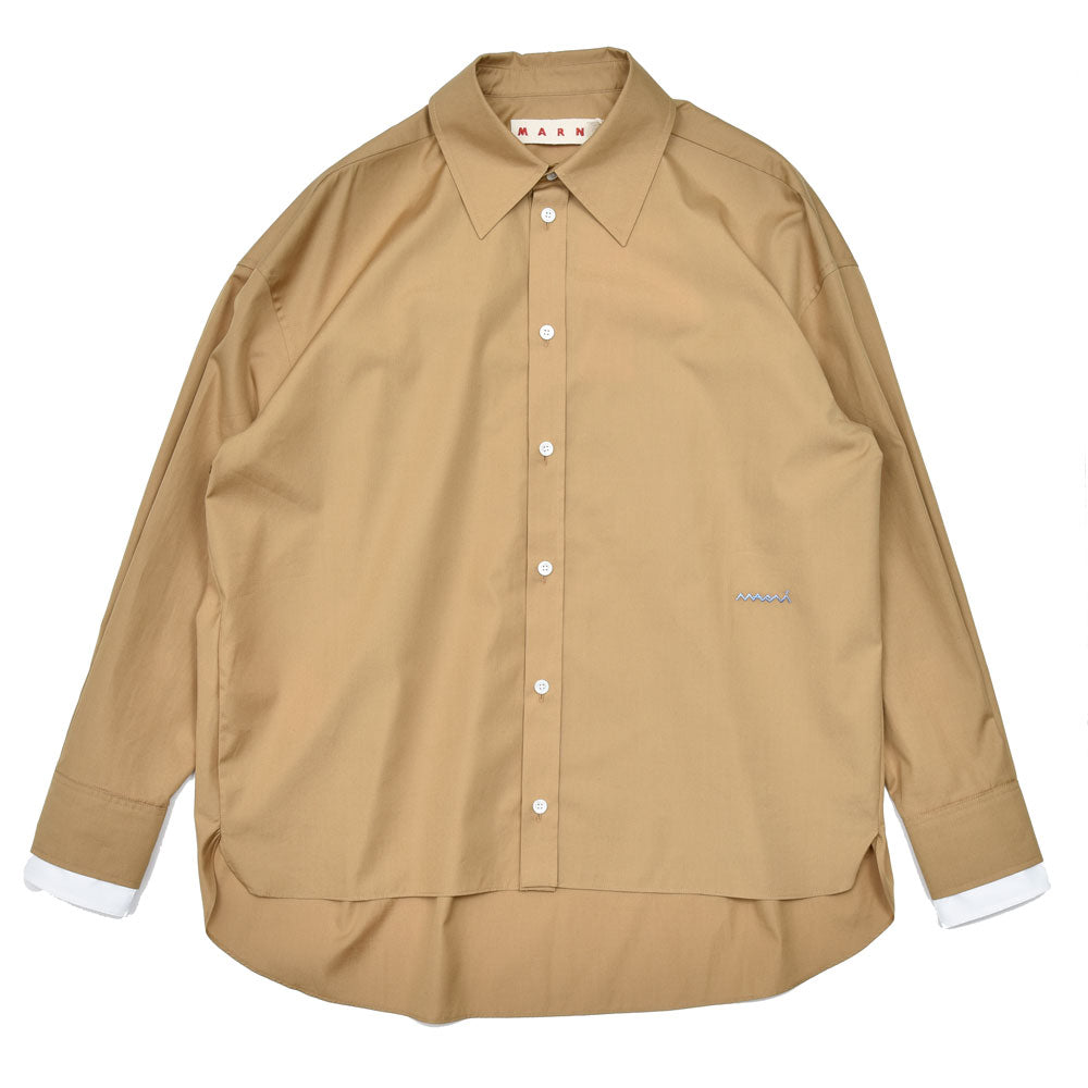 MARNI(マルニ) CAMA0613QS/UTC223 コットンポプリンシャツ