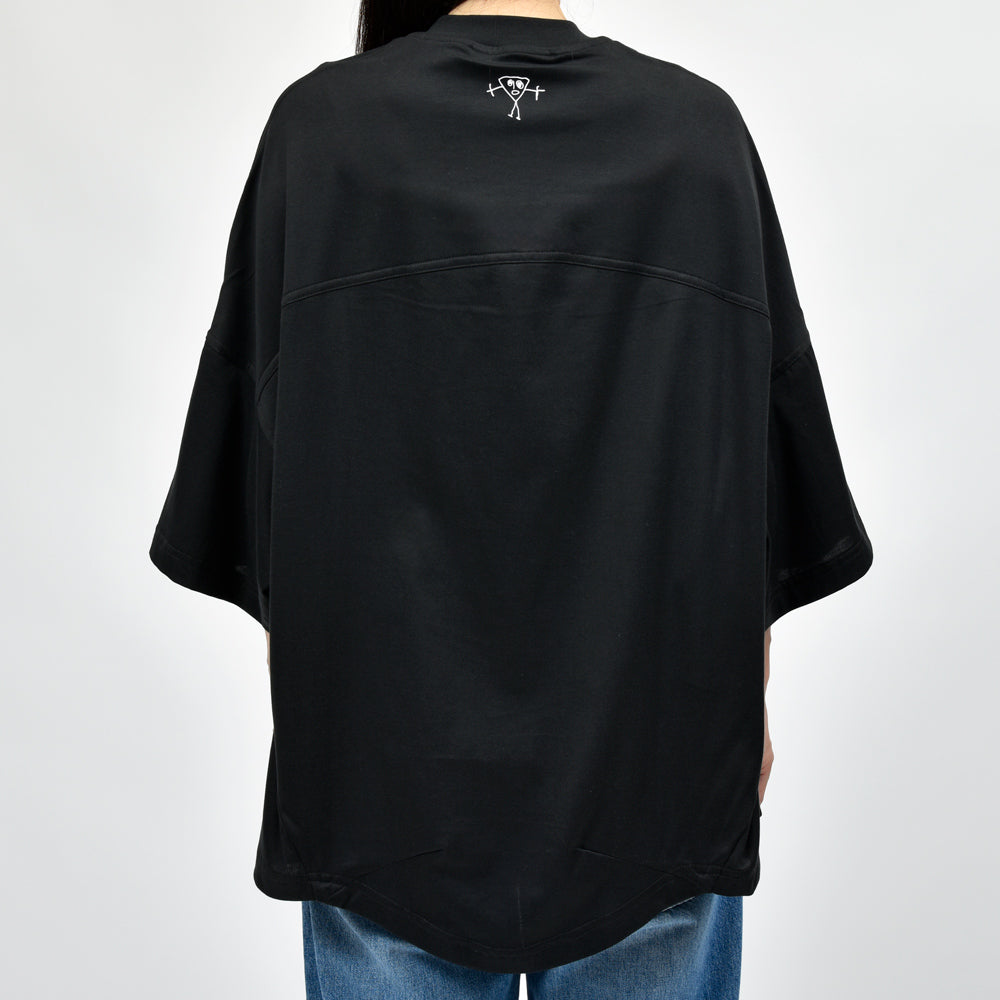 PLAN C(プラン シー) THCJG05JS0/TJ027 クルーネックビッグサイズTシャツ