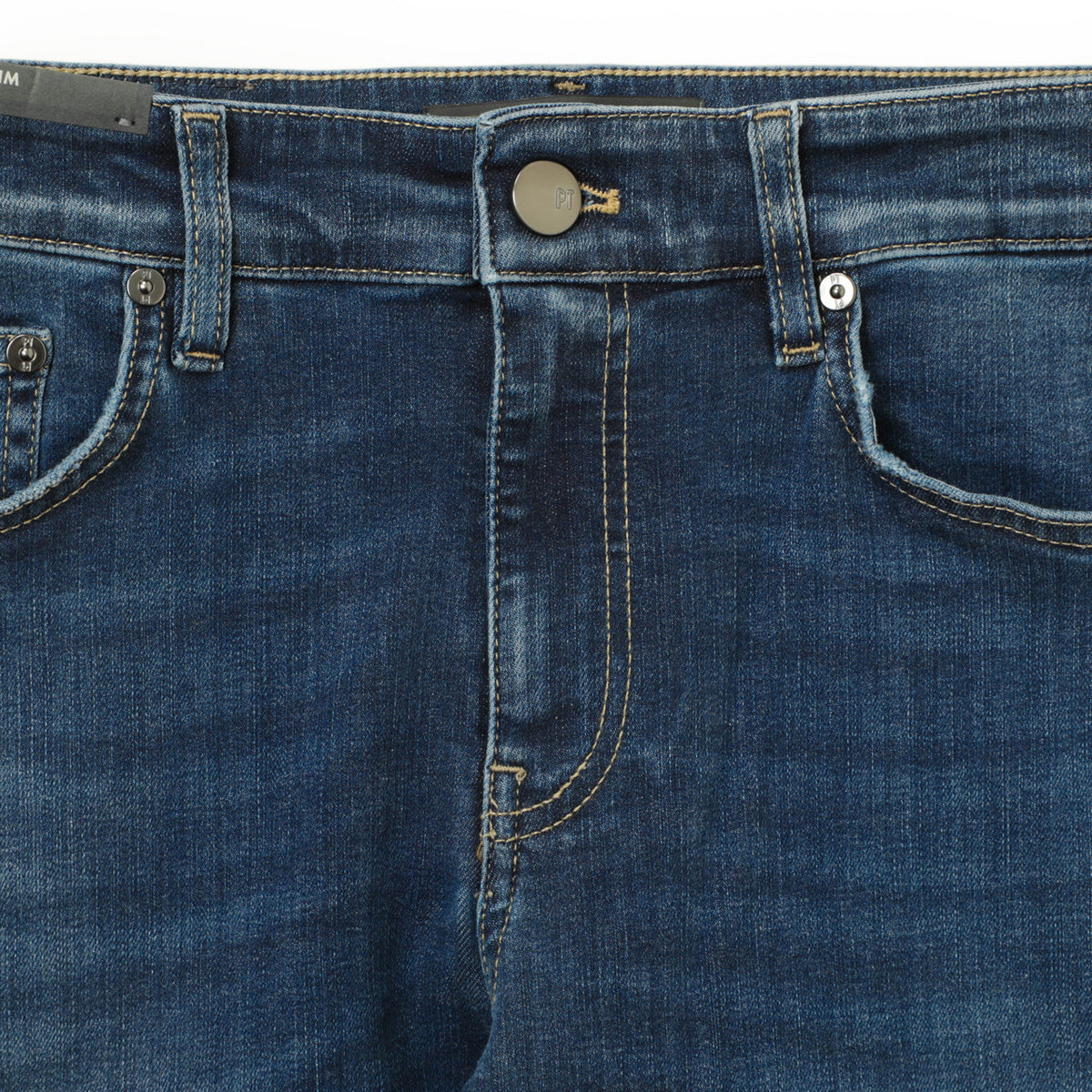 ピーティートリノ デニム / スーパースリム コットン ポリエステル ストレッチ パンツ / SWING / SLIM FIT / OA3010 / MM91 ブルー