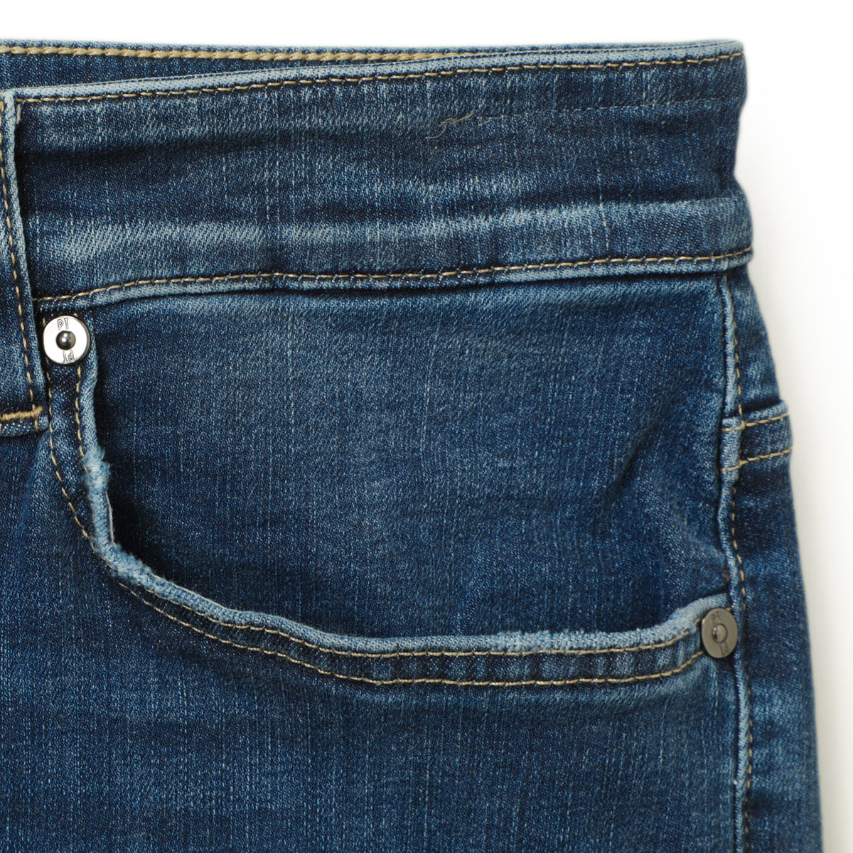 ピーティートリノ デニム / スーパースリム コットン ポリエステル ストレッチ パンツ / SWING / SLIM FIT / OA3010 / MM91 ブルー