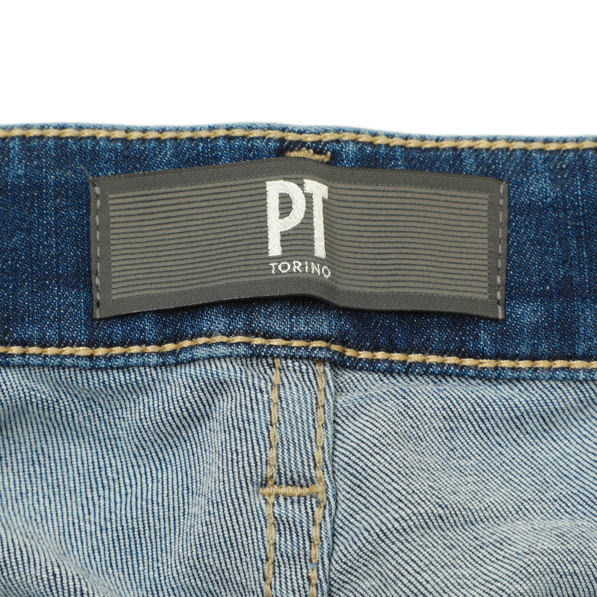 ピーティートリノ デニム / スーパースリム コットン ポリエステル ストレッチ パンツ / SWING / SLIM FIT / OA3010 / MM91 ブルー