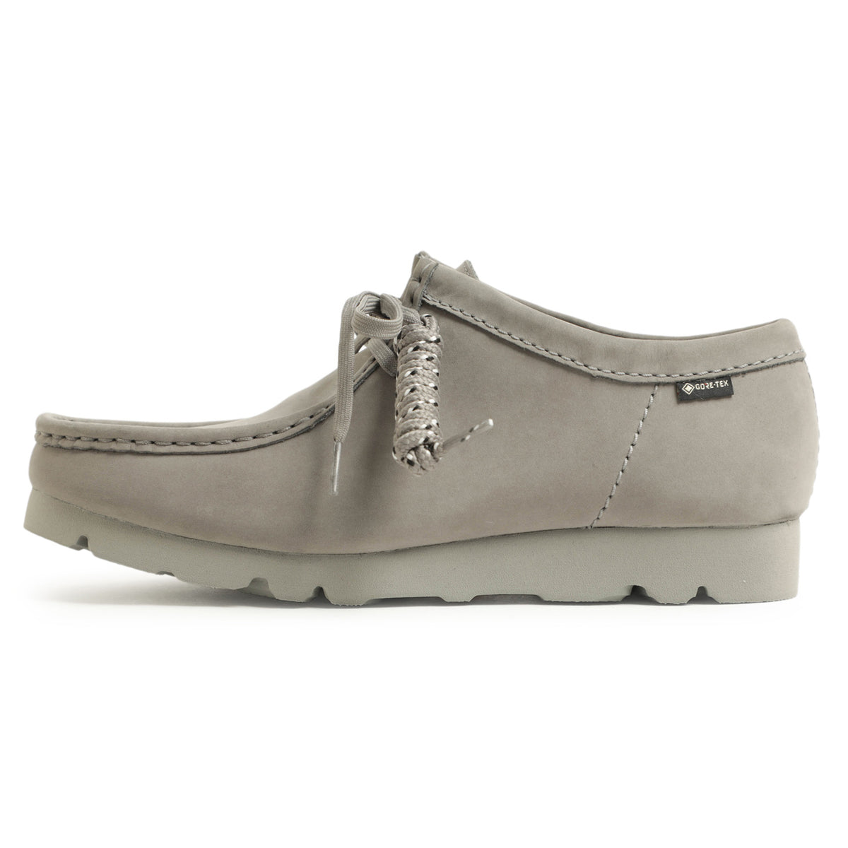 クラークス / Wallabee GTX / 防水 ヌバックスエードレザー シューズ / 26149449 / 26180662 / グレー