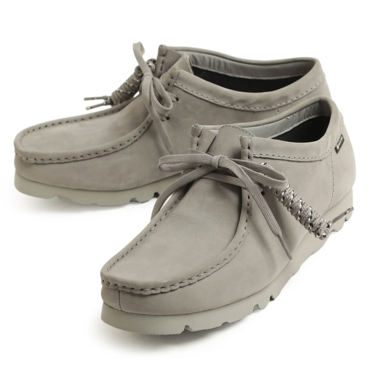 クラークス / Wallabee GTX / 防水 ヌバックスエードレザー シューズ / 26149449 / 26180662 / グレー