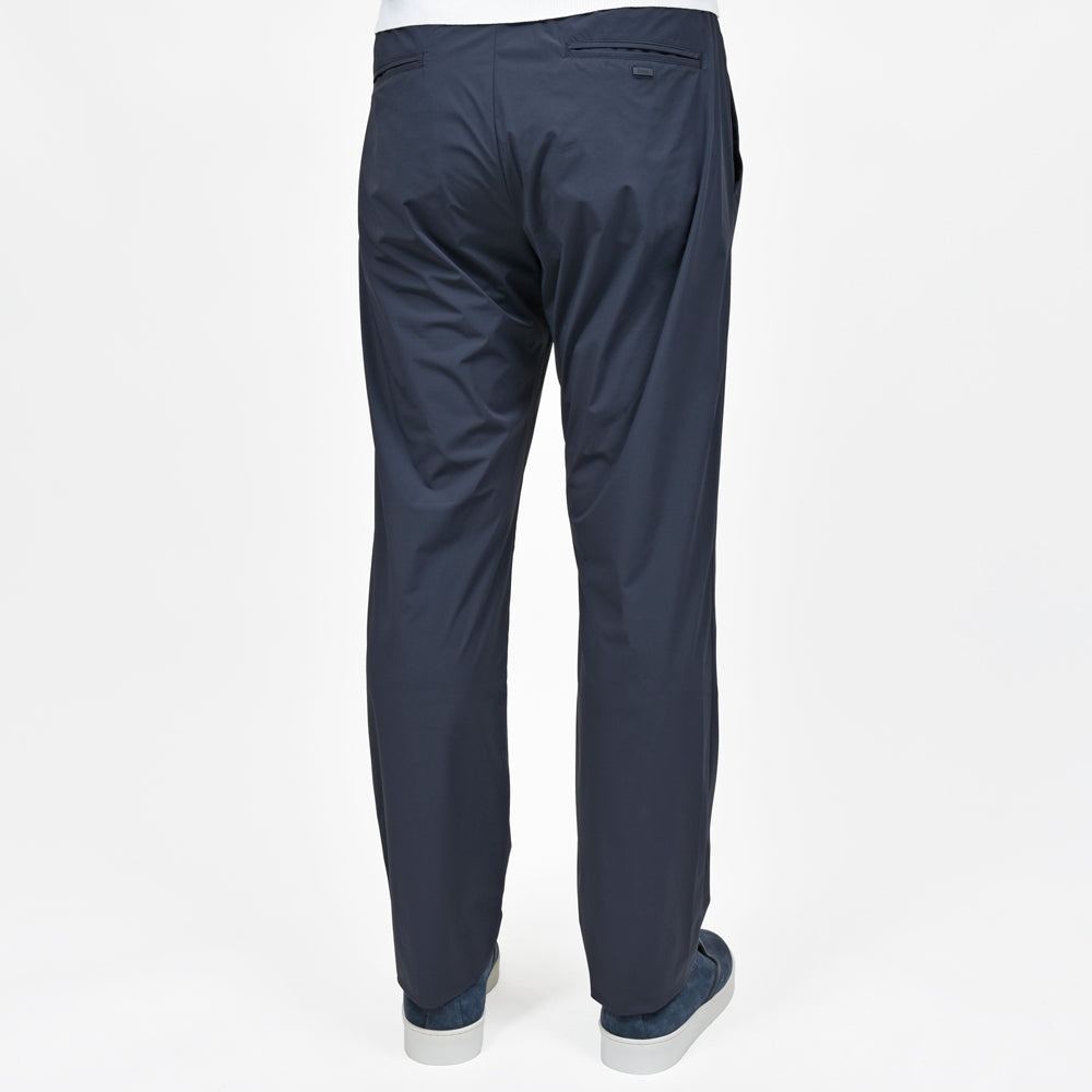 HERNO(ヘルノ) FUNCTIONAL WARDROBEファンクショナルワードローブ ウォーターレペレントストレッチナイロン1プリーツシャーリングパンツ PT000077U-12691Z