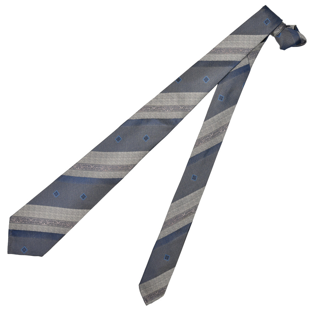 TIE YOUR TIE(タイ ユア タイ) シルクストライプタイ / セッテピエゲ 18255212179