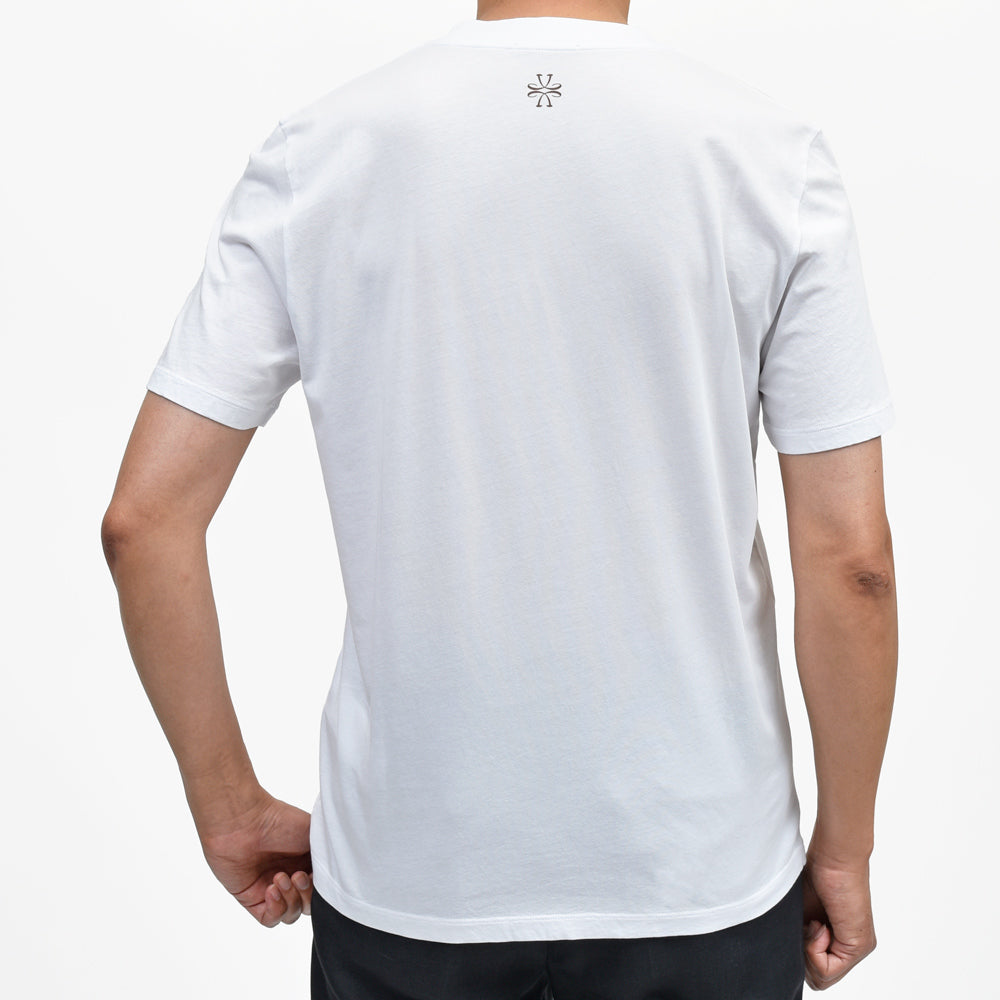 JACOB COHEN(ヤコブコーエン) Sports Collection コットンS/Sクルーネックプリントカットソー 226-34409