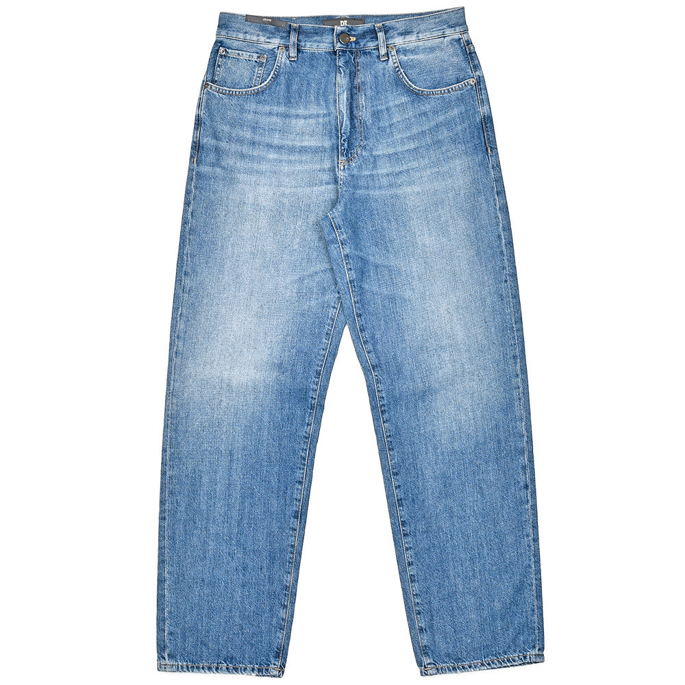 PT TORINO DENIM ピーティートリノデニム コットン ウォッシュド デニムワイドパンツ RAP/LOOSE FIT/OA5020
