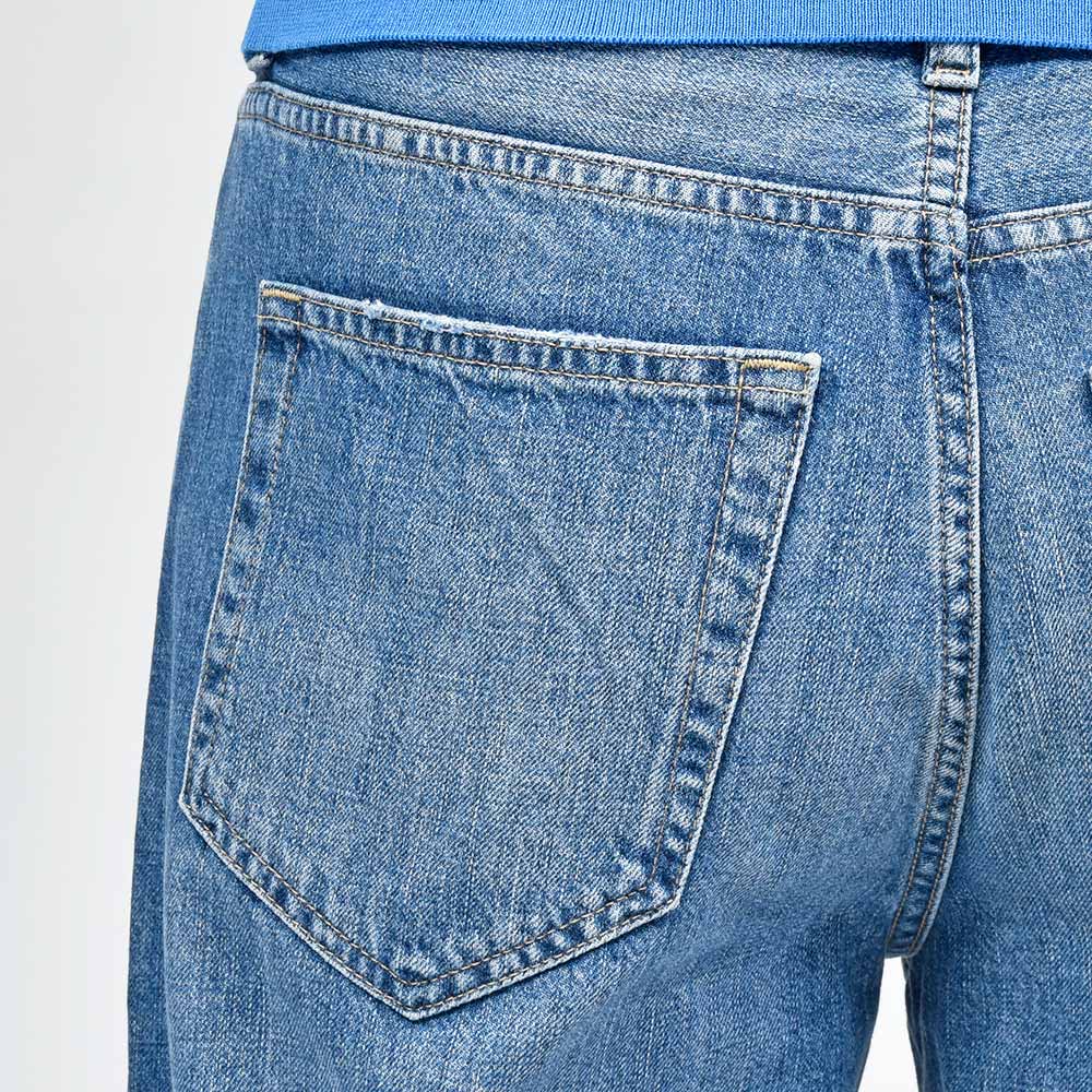 PT TORINO DENIM ピーティートリノデニム コットン ウォッシュド デニムワイドパンツ RAP/LOOSE FIT/OA5020