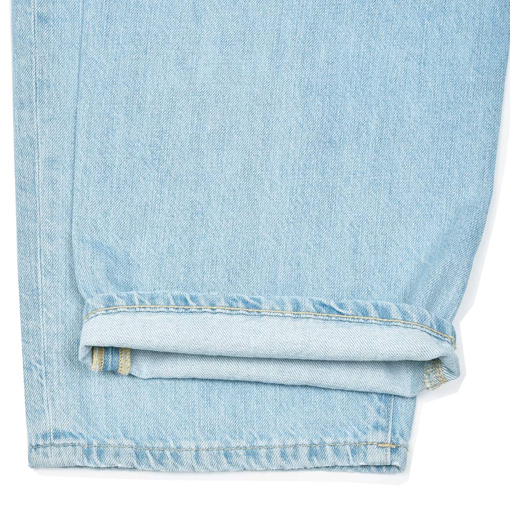 PT TORINO DENIM ピーティートリノデニム コットン ブリーチ デニムワイドパンツ RAP/LOOSE FIT/OA5050