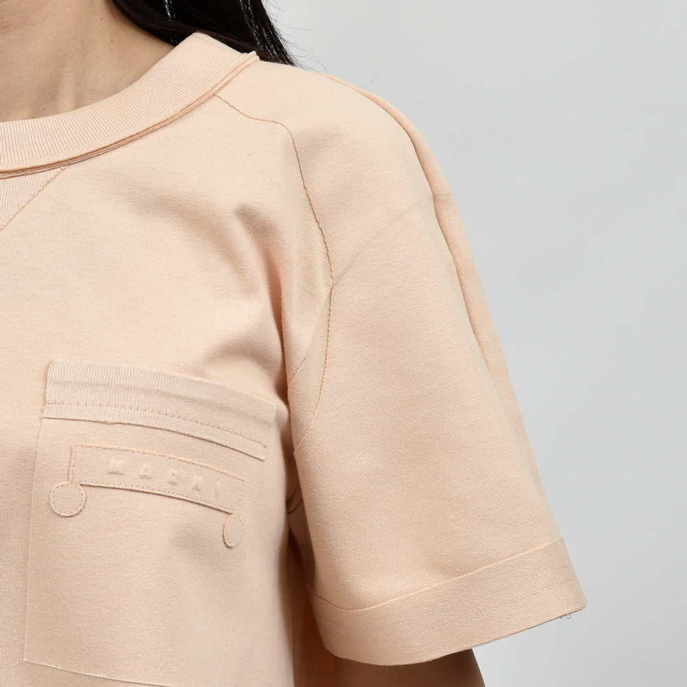 MARNI(マルニ) THJE0359XY/UTC406 オープンバックTシャツ