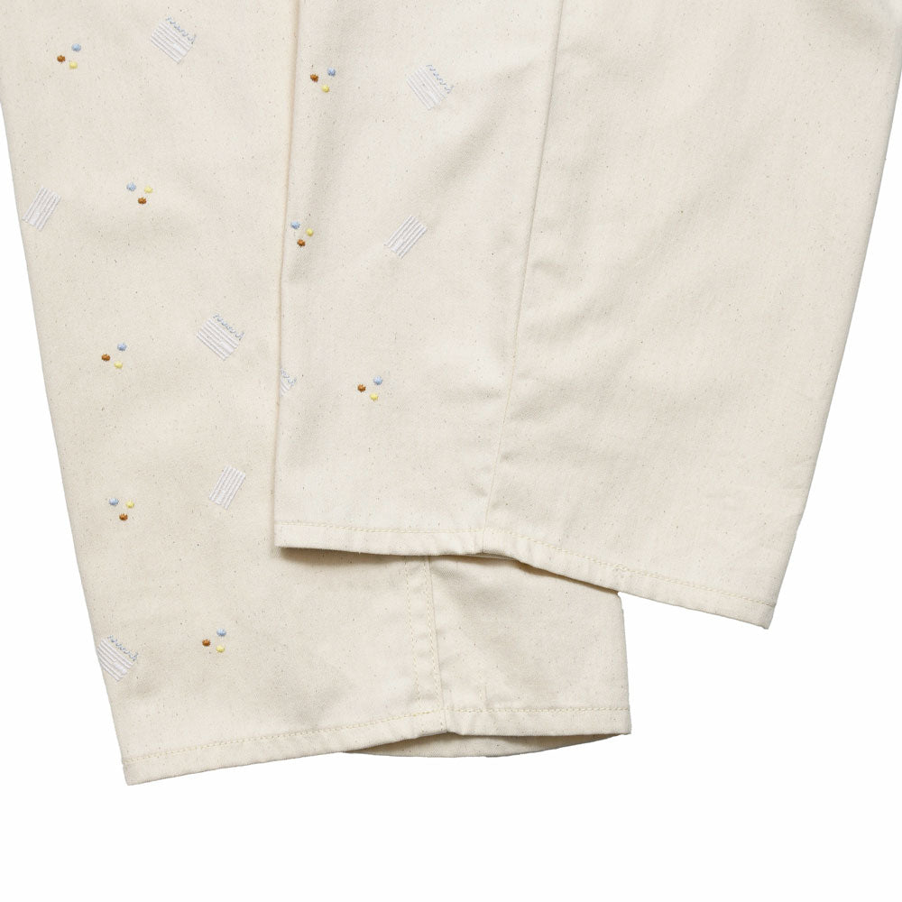 MARNI(マルニ) コットンキャンバスエンブロイダリーパンツ PAJD0586S0 USCX58 genderless