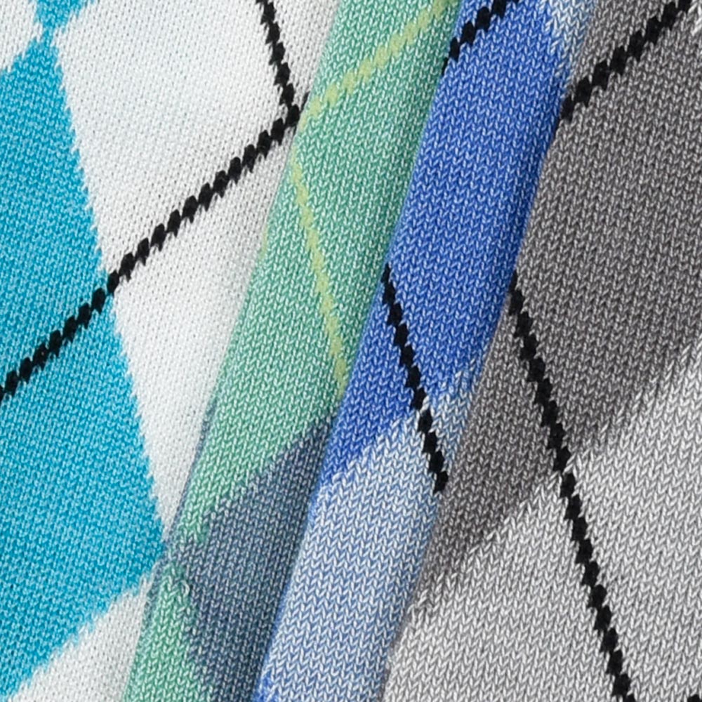 CONLEAD(コンリード) アーガイルショートソックス ARGYLE 007