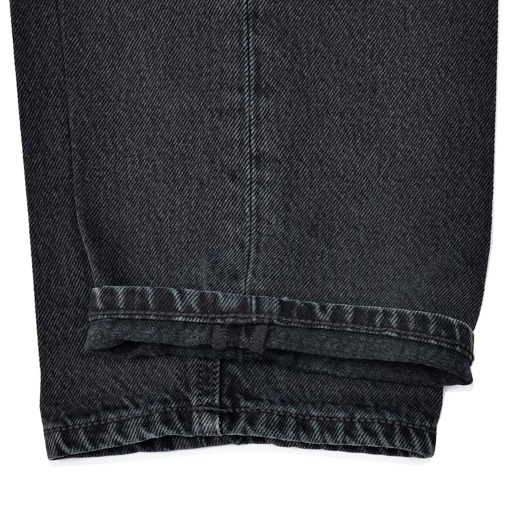 PT TORINO DENIM ピーティートリノデニム コットン ウォッシュド ブラックデニムパンツ REGGAE/TAPERED FIT/TX3810