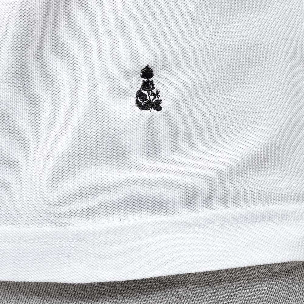 GUY ROVER ギローバー guji/ring別注 ウォッシュドコットン 鹿の子 半袖 ポロシャツ